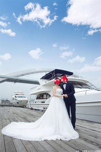 上海十指扣婚纱摄影 豪华游艇